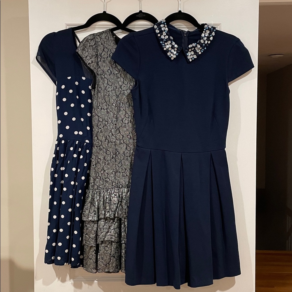 3 dresses bundle (Aqua, A&F, Cynthia Steffe)